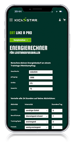 KICKSTAR - Energierechner